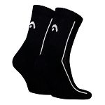 Head Tennis Performance Short Crew Socks 2P Black